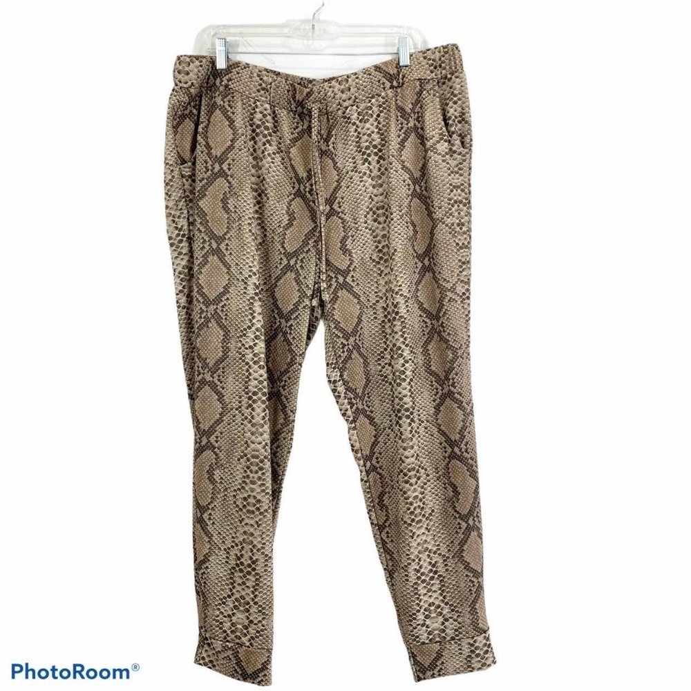 Sweet Pea Woman's Sz XXL Pants Brown Tan NWT